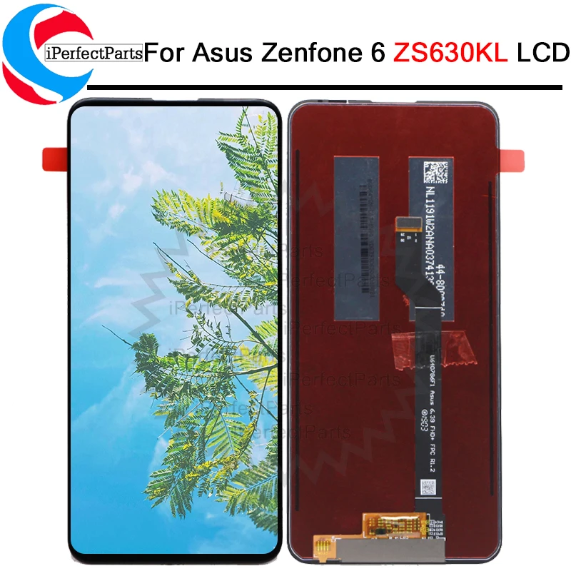 

Original 6.4'' For ASUS Zenfone 6 ZS630KL LCD I01WD Display Touch Screen Digitizer Sensor Assembly For ASUS ZS630KL LCD