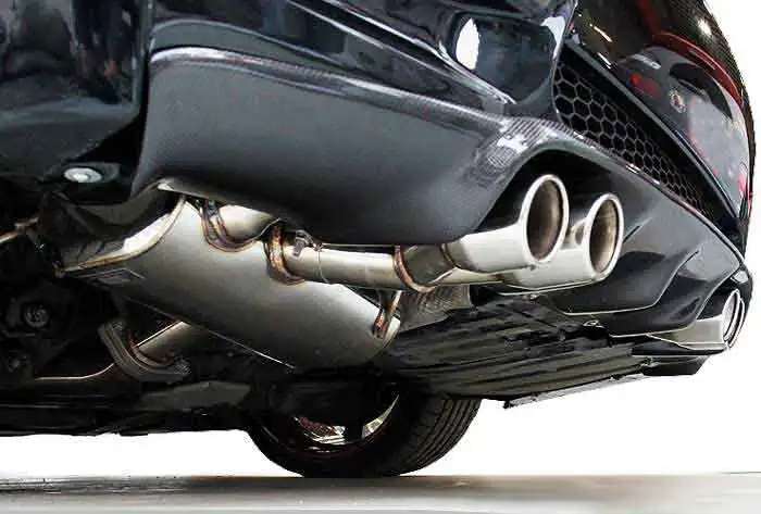 V STYLE Real CARBON FIBER REAR DIFFUSER FOR BMW 3-SERIES E92 E93 M3 BUMPER 2007-2013