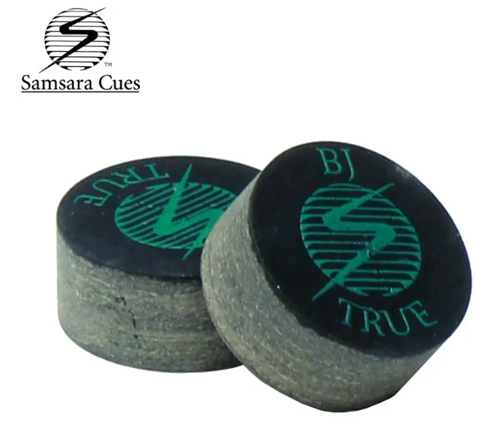 

Original Samsara Green 9 Layers Tips Professional Punch and Jump Cue Tips Excellent Pool Jump Tip Billiards Accessories