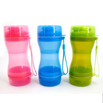 

Pet Water Cup Portable Pet Accompanied Cup Plastic Universal Water Bottles Travel Bowls Food Storage Pet Feeder Supplies
