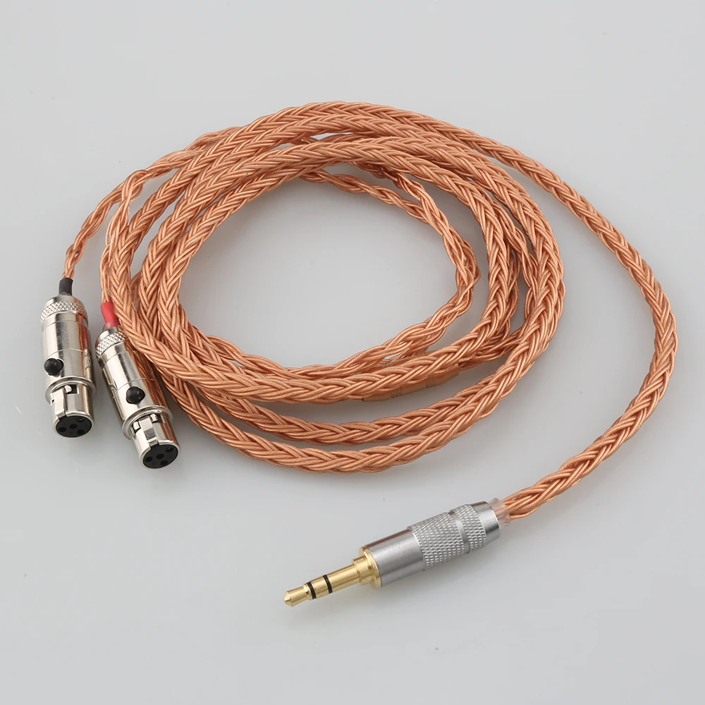 

2.5mm XLR Balanced 16 Core 99% 7N OCC headphone Upgraded Cable For Audeze LCD-3 LCD-2 LCD-X LCD-XC LCD-4z LCD-MX4 LCD-GX lcd-24