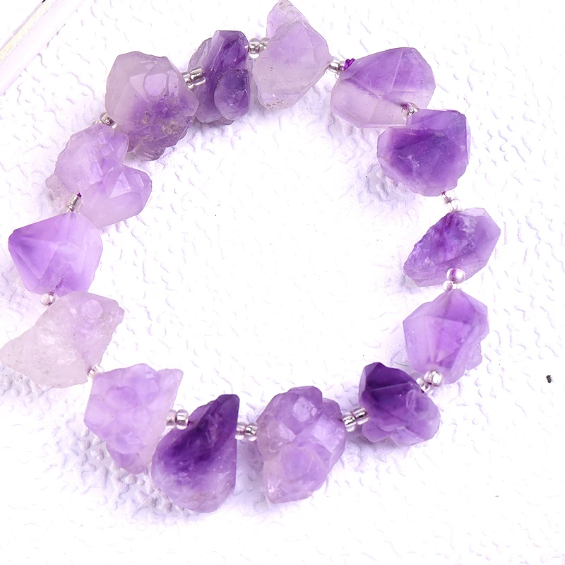 1 шт. браслет с натуральным аметистом | Дом и сад