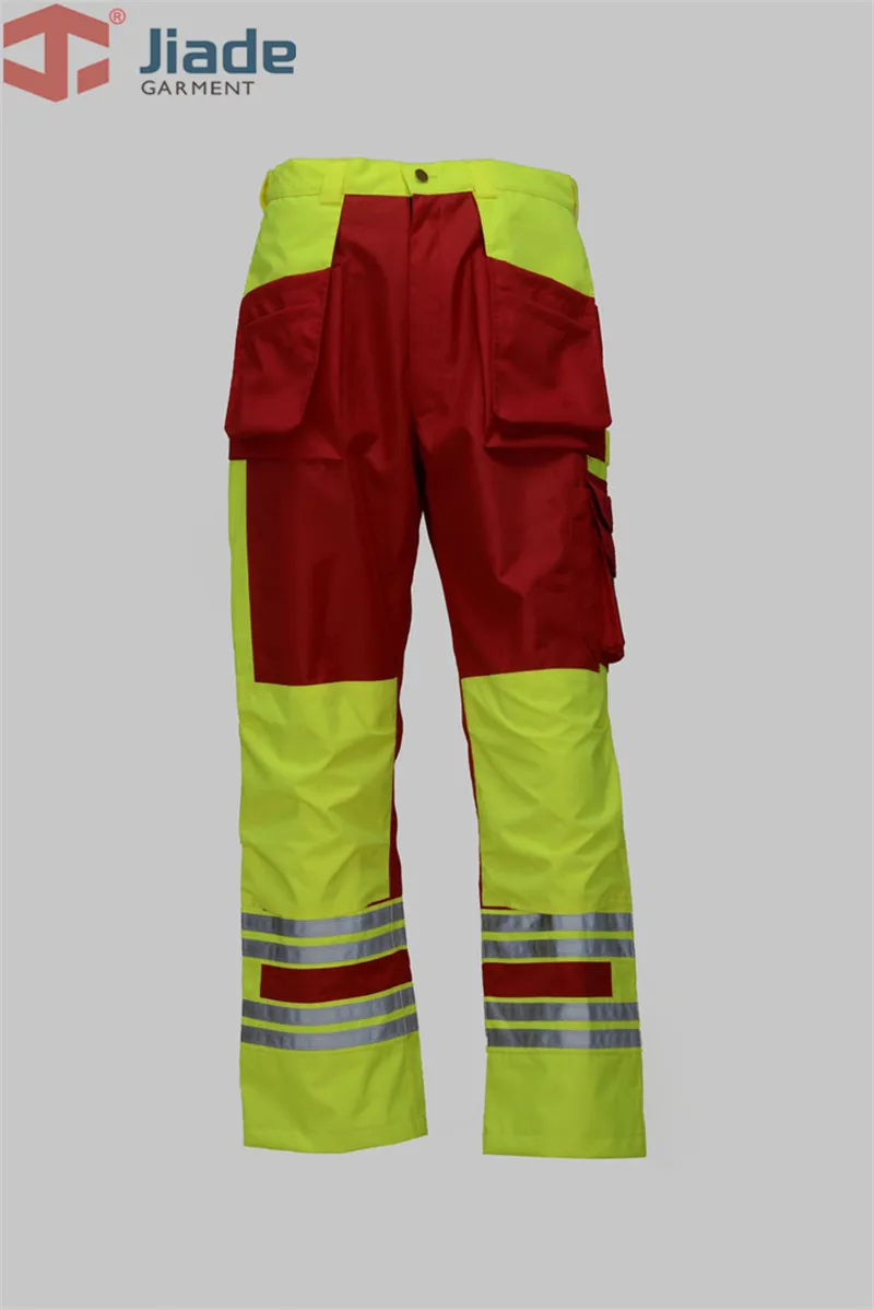 Jiade Мужская Рабочая одежда зимняя куртка отражающая зимняя куртка EN471/ANSI зимняя куртка спасательный костюм куртка - Цвет: Pant