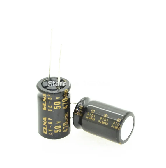 2 шт. ELNA RBD 50V470UF 16X25MM черный неполярный 470 мкФ 50V аудио электролитический