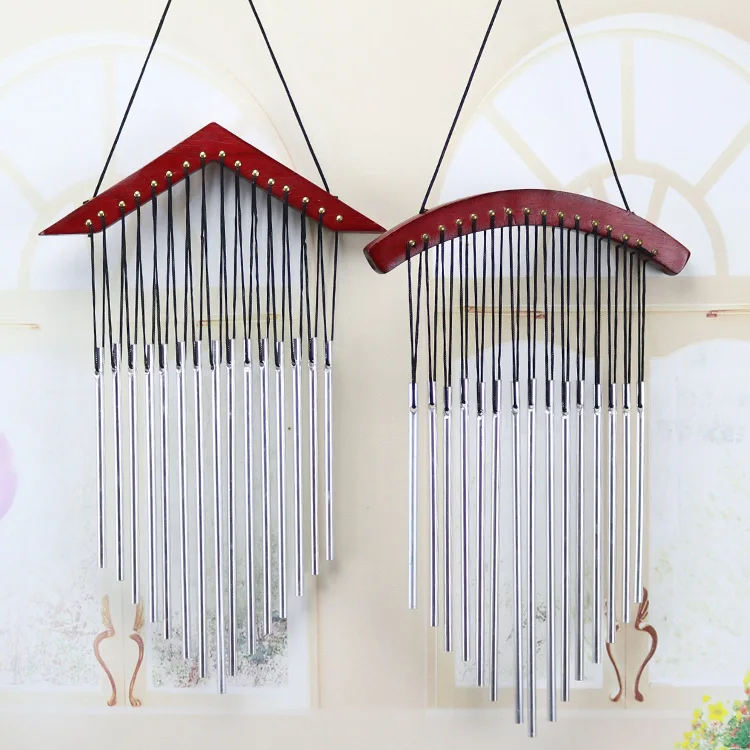 

A Generation of Fat Multi-Tube Solid Wood Geometric Shapes Rust-proof Metal Tube Retail Home Pendant Hanging Decoration Students