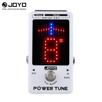 

JOYO JF18R Guitar Pedal Power Supply Pedal Tuner 2-in-1 pedal adapter 9V 100ma 500ma 8 Isolated Output True bypass free shipping