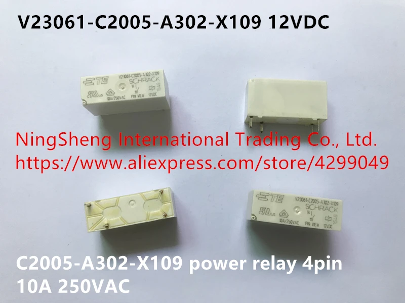 V23061-C2005-A302-X109 12VDC натуральная импорт C2005-A302-X109 реле мощности 10A 250VAC