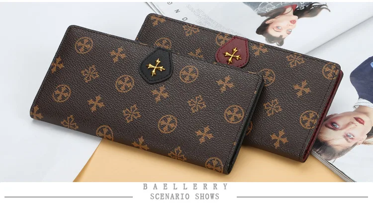 Long Women Wallets Top Quality PU Female Wallets 11 Card Holders Fashion Female Purse Brand Wallet For Girls