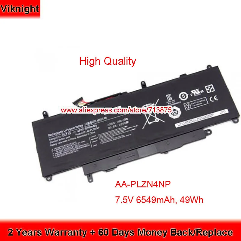 Высокое качество 7 5 V 6549 мА/ч 49Wh 1588-3366 AA-PLZN4NP батарея XE700T1C для Samsung ATIV XQ700T1C XE7001C CS-SXE700NB