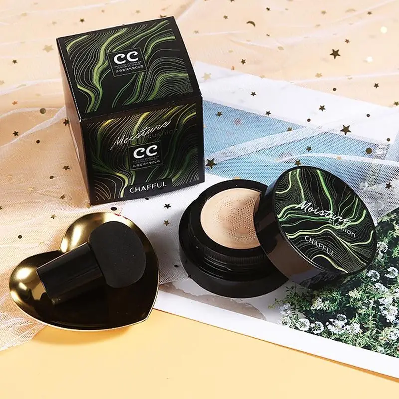 1pcs Mushroom Head Air Cushion CC Cream Moisturizing Foundation Air-permeable Natural Brightening Makeup BB Cream cosmetic tool