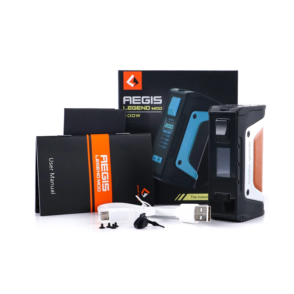 Online Neue farbe GeekVape Aegis Legende Box MOD 200w Angetrieben Durch Dual 18650 Batterien mit Zeus X RTA vs Aegis x Aegis Solo