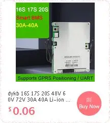 DYKB 8 S-20 S 400A 300A 80A Li-Ion Lipo Lifepo4 LTO литиевая батарея Защитная плата Bluetooth APP 10S 13S 14S 16S+ ЖК-дисплей