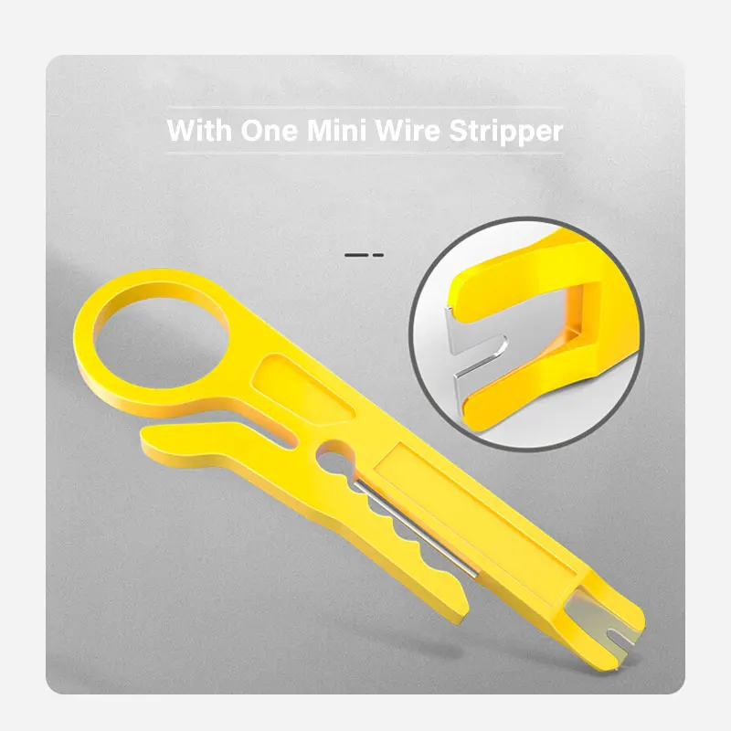 ZoeRax RJ45 Crimping Tool RJ45 Network Cutting Tools 8P RJ45 Crimper Cutter Stripper Plier for Modular RJ12 RJ11 Crimp Crimper chamfer plane