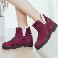 Bota Feminina/женские зимние ботинки; женские ботильоны для женщин; зимняя обувь; женские зимние ботинки; черные ботинки; botas mujer; большие размеры 35-44