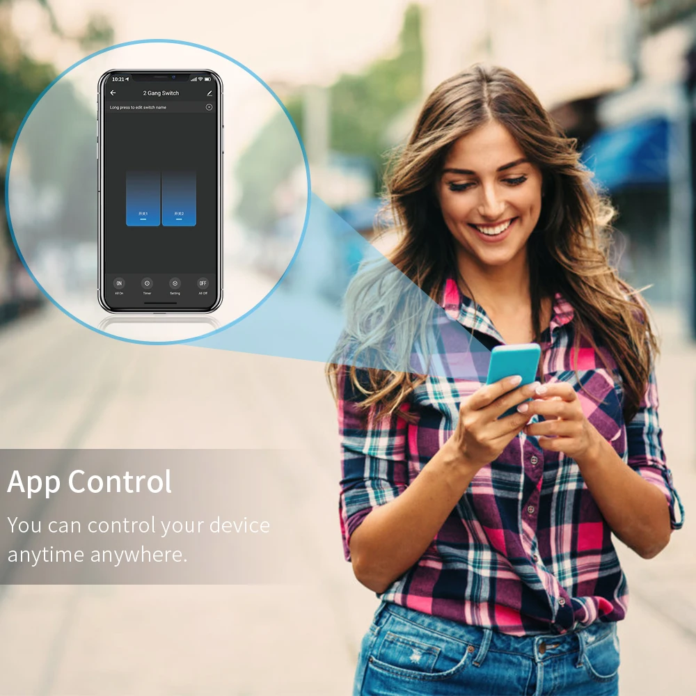 Interruptor Inteligente de Corredor sem Fio Faça Você Mesmo Módulos Engenhosos Aplicativo Life Tuya Trabalha com Alexa Echo e Google Home - Image 5