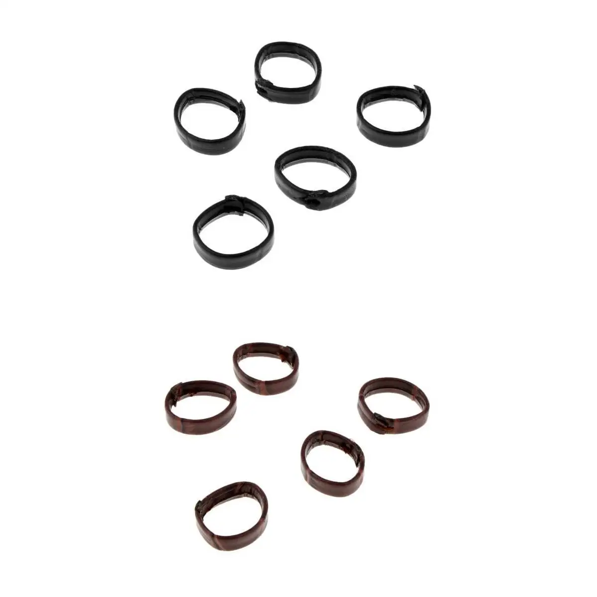 10pcs Watch Band Replacement Accessories Strap Holders Keepers Fastener Rings Loops