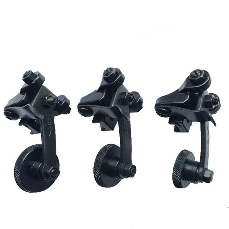 DIY Leather Roller Presser Foot Industrial Sewing Machine Parts Silicone Cord Lock Black S/M/L | Дом и сад