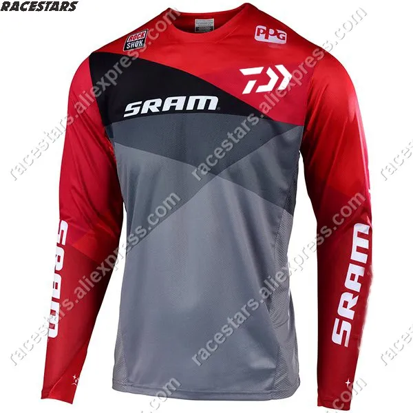 Горный spexcec clycling jersey moto cross jersey mtb jersey mx maillot ciclismo hombre dh Горные Джерси для бездорожья - Цвет: 1