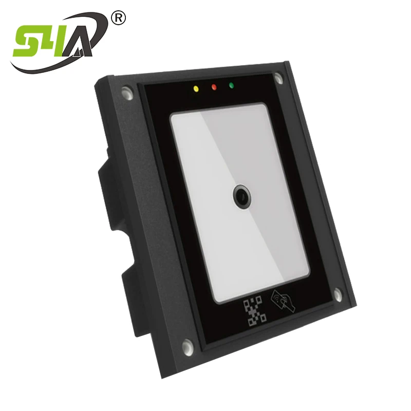 Считыватель QR Кода RFID USB 125 кГц Wiegand датчик приближения из закаленного стекла с
