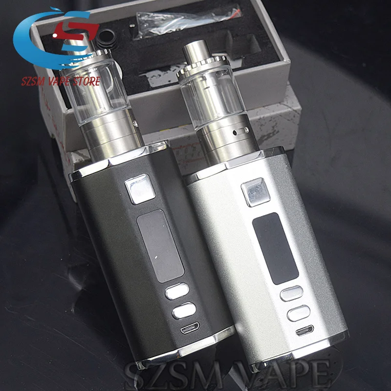 

200W box mod kit with Tauren RTA 50w-200w with 4400mah 2 build-in batteries Vaper Tank electronic cigarette vapor Vape kit