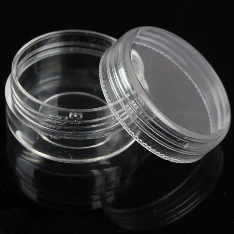 

1pcs Professional Equipment For Nail Art Jewelry Convenient Nail Piece Storage Glitter Empty Powder Box Box Bright Durable O9Z4
