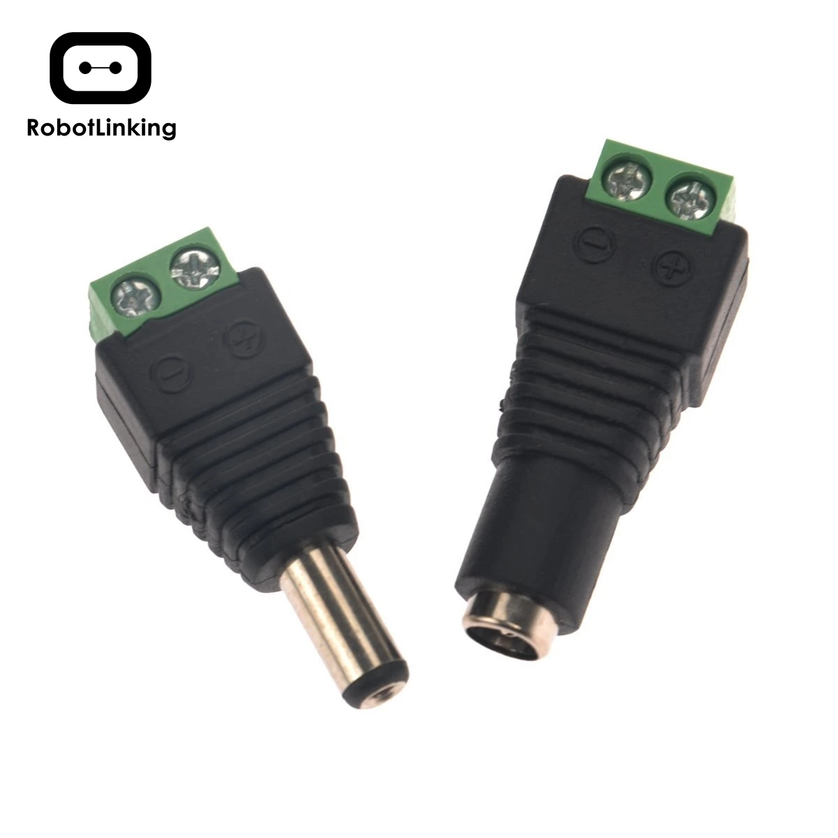 10 пар 2.15.5mm Мужской и Женский DC разъем питания Jack адаптеры разъемы для камеры видеонаблюдения/светодиодные полосы света