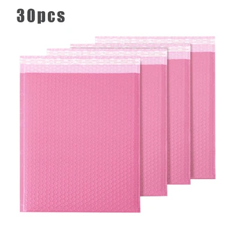 

30pcs Bubble Mailer Waterproof Self Sealing Padded Bubble Envelopes Used For Long-Distance Delivery And Transportation