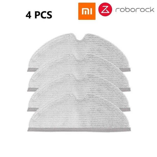 Xiaomi 1 1S Roborock S5 S6 MAX S6 Pure Accessories Vacuum Cleaner Parts Washable Mop Cloth HEPA Filter Main Brush Side Brush 4 pcs