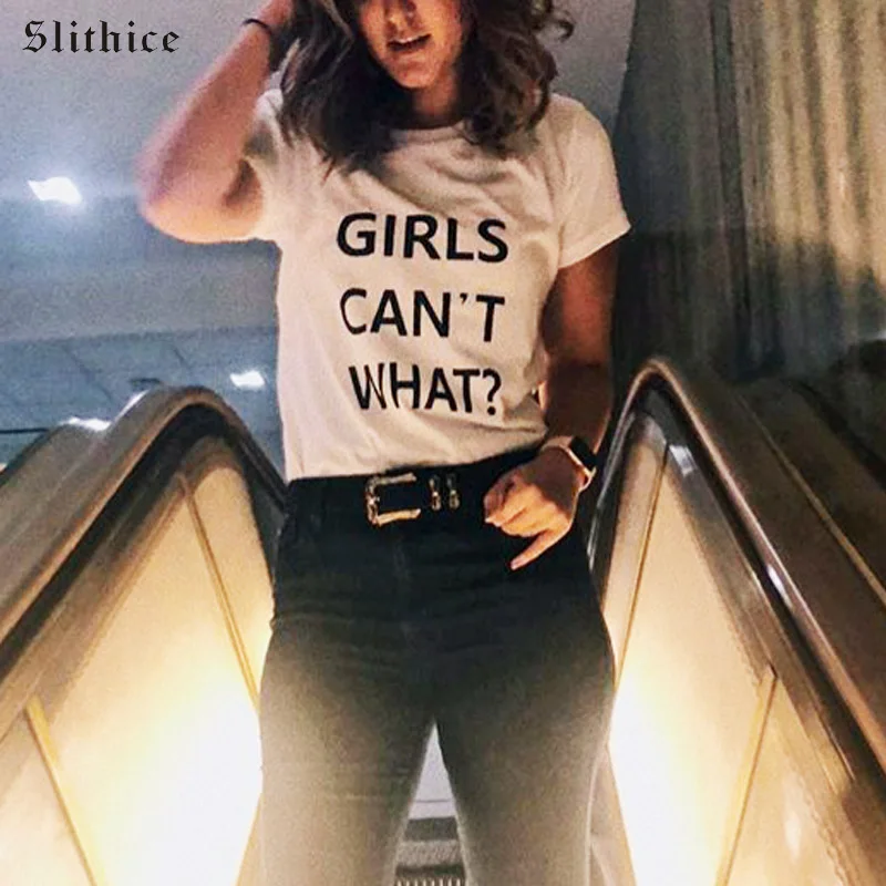 

Slithice женские футболки с буквенным принтом, женские хлопковые повседневные хипстерские футболки с коротким рукавом Tumblr, летние женские футболки s
