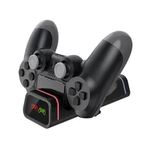 

PS4 / SLIM / PRO wireless handle seat charge PS4 game handle double charge P4 handle charger TP4-19005