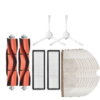 

16Pcs Replacement Parts Kit for Xiaomi Mijia 1C ing Robot Accessories Side Roller HEPA Filter Main Brush Mop