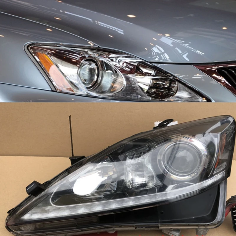 Для Lexus IS250 IS300 IS350 2006-2012 линзы фары абажур фары прозрачный корпус фары прозрачный пластиковый чехол