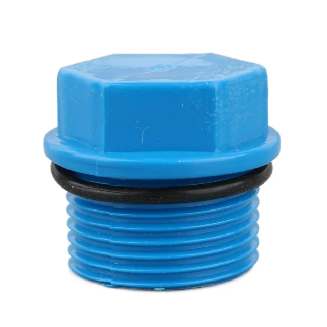 2Db 1/2 "3/4" 1 "Férfi Szál Vége Sapka Pvc Csőgyúszó Kerti Öntöző Akvárium Műanyag Anya - Image 4