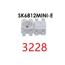 2000 шт. SK6812 MINI-E(аналог с WS2812B) SK6812 3228 SMD Пиксели светодиодный чип 0,2 Вт/шт. индивидуально адресуемых полный Цвет DC 5V