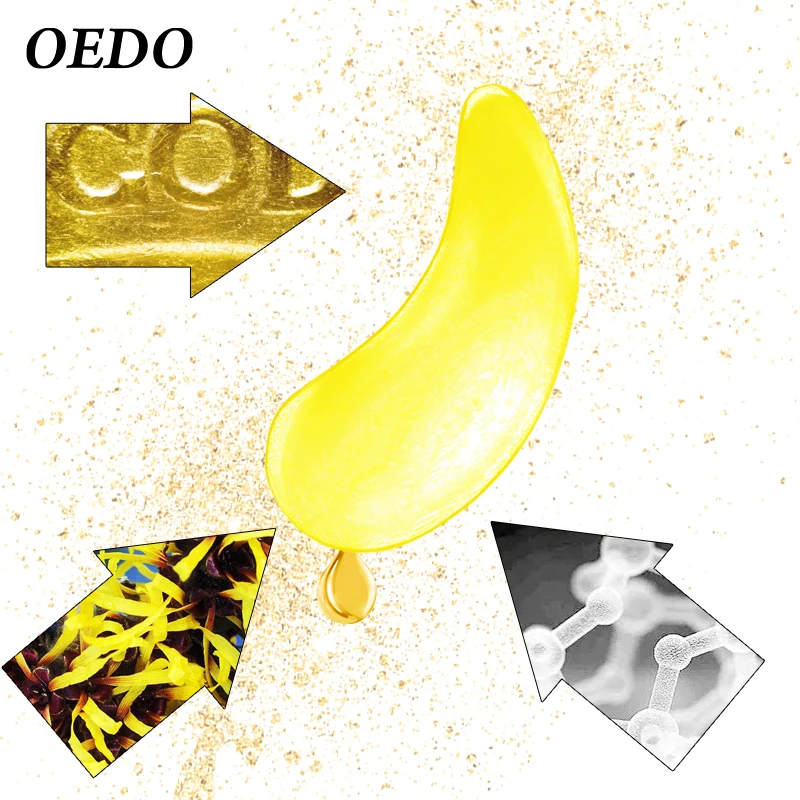 5 шт. коллагеновая маска для глаз увлажняющая против темных кругов морщин и