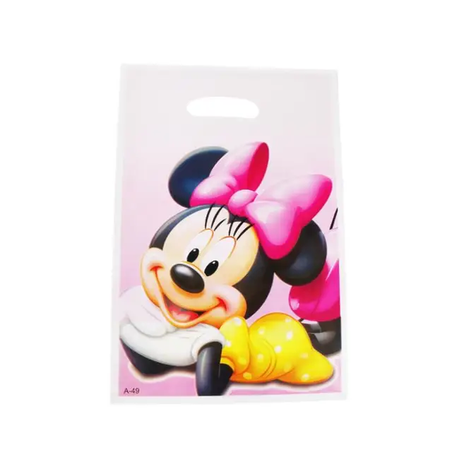 10pcs/lot Mickey Minnie Mouse Star Wars Frozen Toy Story Sofia Princess Winnie Theme Decorate Birthday Party Gifts Loot Bags 11