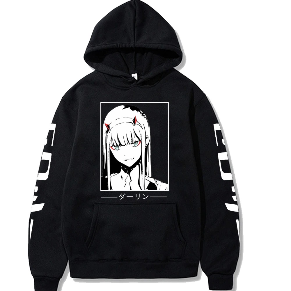Zero Two Hoodie Darling In The Franxx Printed Hoodies For Men/Women Zero Two Hoodie Darling In The Franxx Printed Hoodies For Men/Women