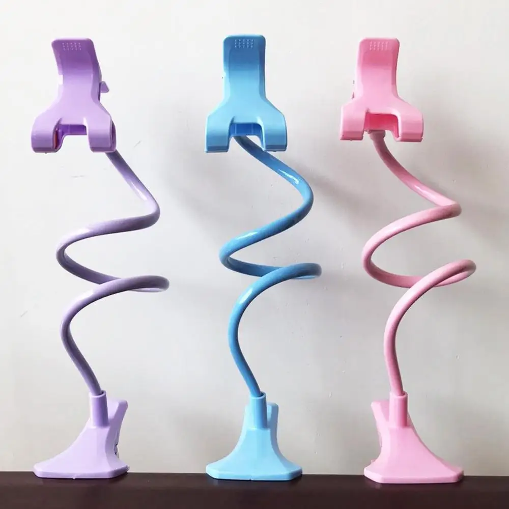 Universal Lazy Mobile Phone Holder Flexible Arm Clip Desktop Cell Phone Bracket Desk Phone Clip Holder