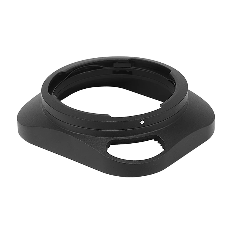 Haoge Bayonet Square Metal Lens Hood Shade with Hollow Out