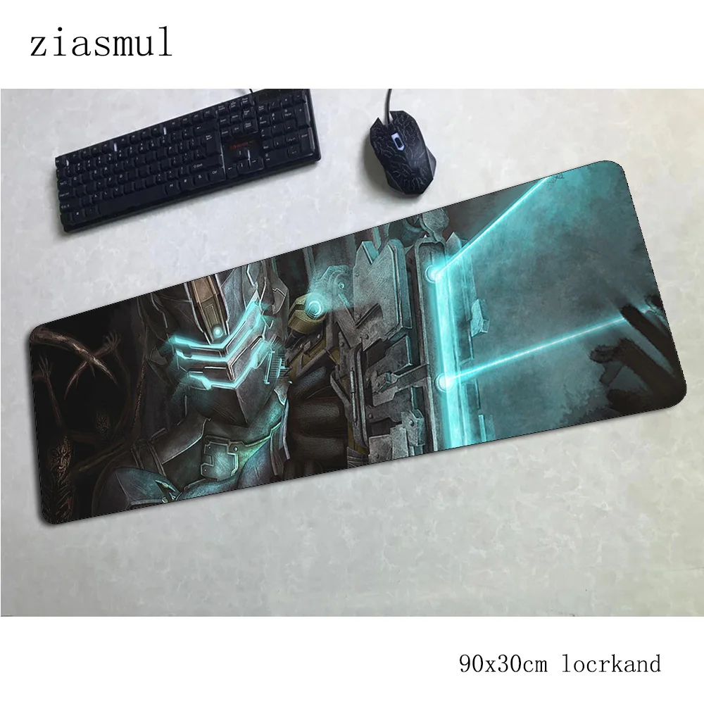 Dead space padmouse 900x300x3 мм игровой коврик для мыши с принтом из мультфильма геймер компьютерный стол красочный Коврик notbook mousemate pc