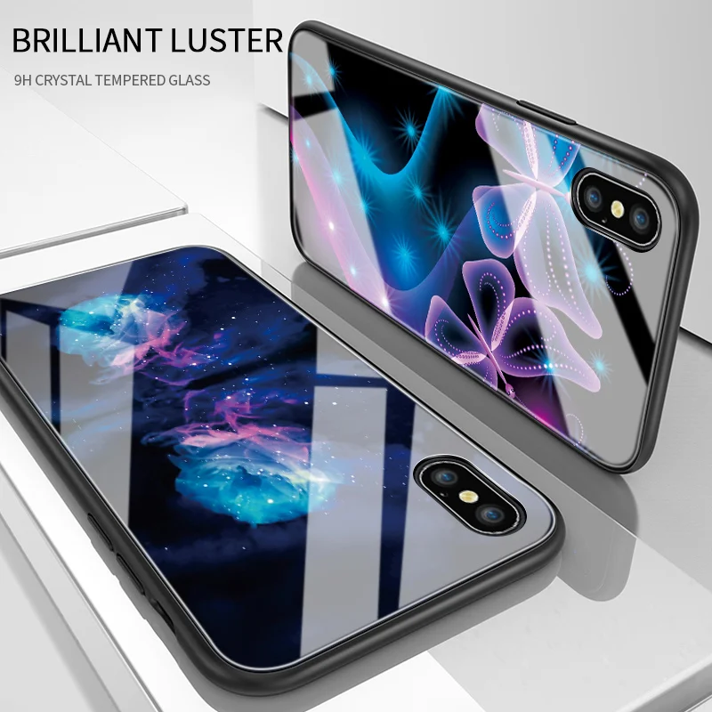 Чехол для Samsung Galaxy Note 10 Lite A81 M60S Aurora Space Magic Dreamlike с радужным градиентом глянцевый