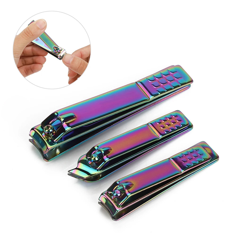 Машинка для стрижки ногтей из нержавеющей стали 3 стиля машинка резки