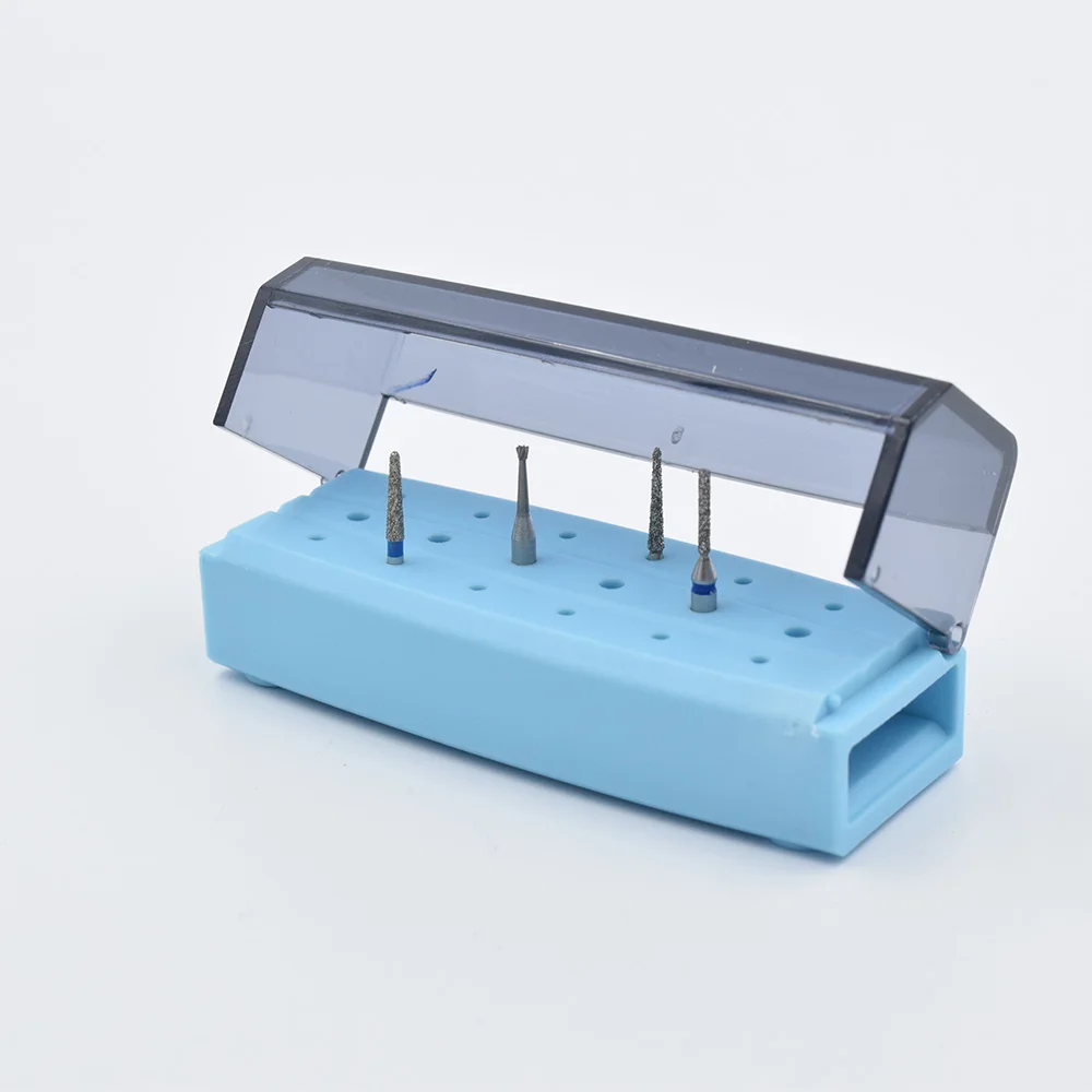 Caja endo con soporte para fresa de 18 agujeros, alta calidad, 5 uds., para fresa de diamante FG y HP, esterilizador de Autoclave, fresas, desinfección Dental
