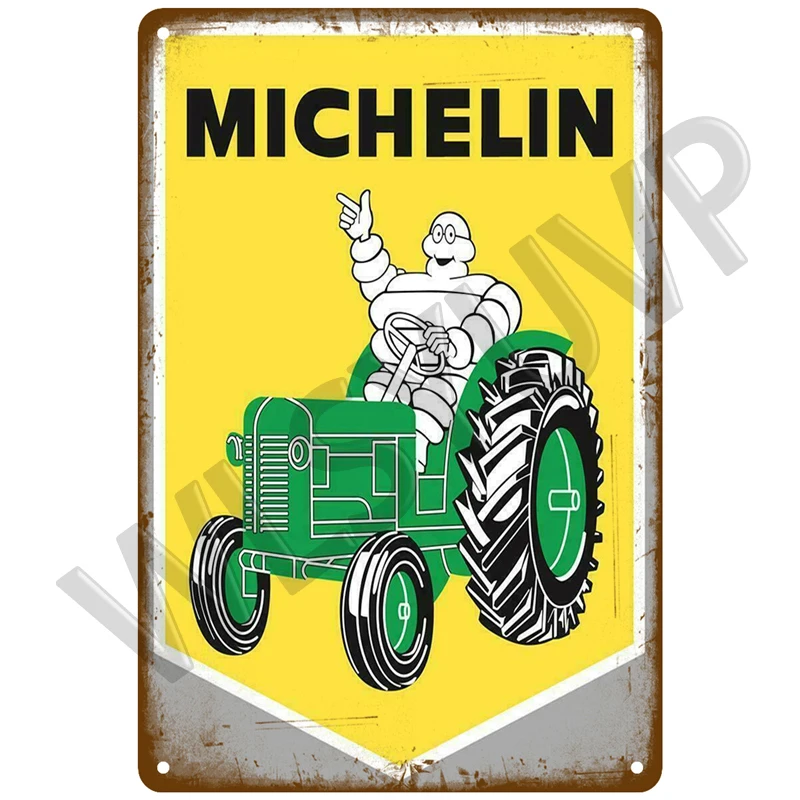 Michelin Vintage Tin Sign