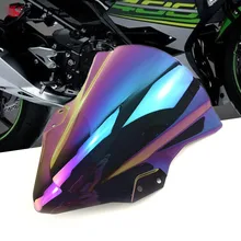 Для Kawasaki Ninja 400 250- мотоцикл высокого качества PC Пластиковые ветровое стекло лобовое стекло Baffle ветровые дефлекторы Ninja400