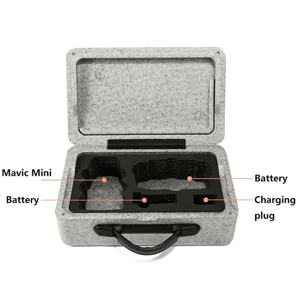 Buy Foam Luggage Large Capacity Storage Box for DJI Mavic Mini Drone Camera Accessories Portable Case Handbag
