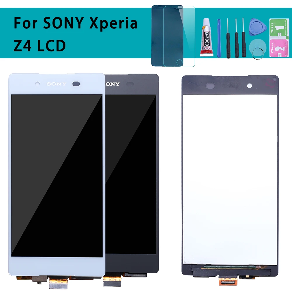 

For Sony Xperia Z3+ Z3 Plus Z4 Display E6553 E6533 E5663 LCD Display touch Screen Digitizer Assembly Replacement For Sony Z4 lcd