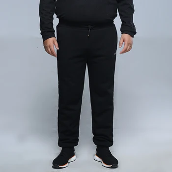 

NEW plus size big size 8XL 7XL Outfits Winter Pants man Warm Casual Pants Fleece Spring Autumn Cotton Pants Fashion Trousers