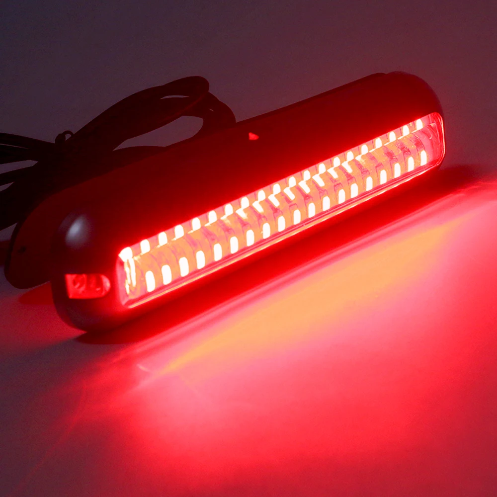 2 шт. 60LED из нержавеющей стали транцевый светильник красный лодочный светильник подводный понтон морской корабль аксессуары для лодки автозапчасти