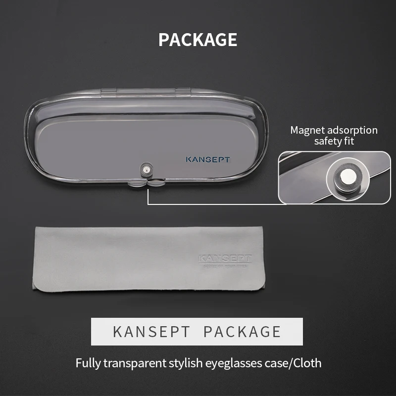 Женская оправа для очков KANSEPT прозрачная кошачий глаз коррекции близорукости